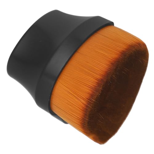 IWOWHERO Facial Makeup Brush Portable Foundation Brush Heart Shape for Even Coverage