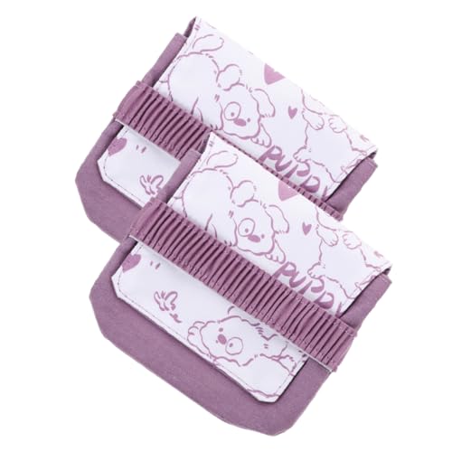 Beavorty Organizador De 2 Servilletas Con Estampado Adorable Para El Hogar Para Perros Para La Oficina Para Viajes Para Mujeres Para El Período Bolsa Pequeña Para Servilletas