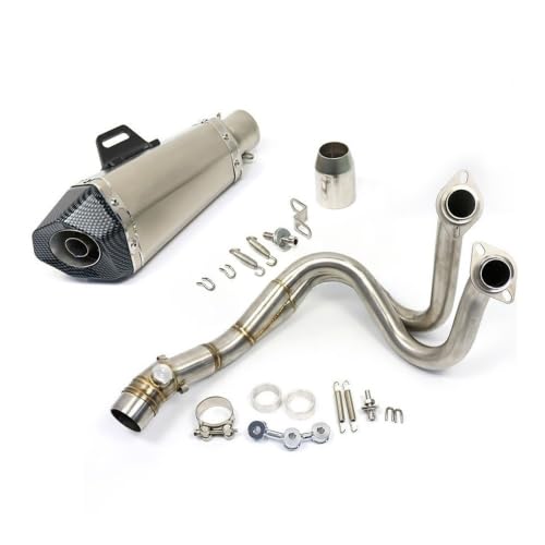 Escape de motocicleta de 51 mm con soldaduras de alta precisión para modelos ER6F