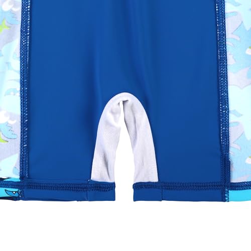 Image of HUAANIUE Toddler Boy Swimsuit Rashguard One-Piece Swimwear 0-6 Years