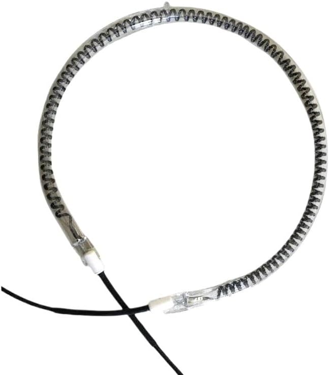 18cm Diameter Carbon Fiber Heating Tube, AC220V 1200W Electric Heater Replacement Part