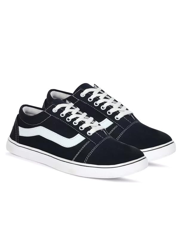 FOOTOX BE YOUR LABEL Mens Sneaker Shoes | Casual Shoes |Stylish Shoes| SNK-13 Black-White-06 (B0CJRBLGX2) Amazon Price History, Amazon Price Tracker