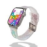 Sonix Officially Licensed Watch Band Compatible with Apple Watch 41mm/40mm/38mm, Jelly Band, No gem