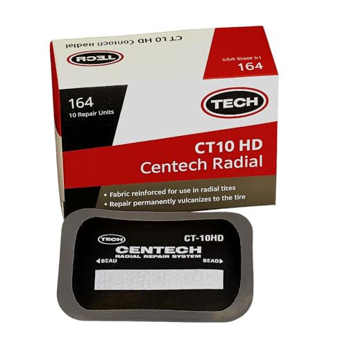 CT-10HD Centech Radial Tire Repair Patch | Heavy-Duty Fabric Reinforced