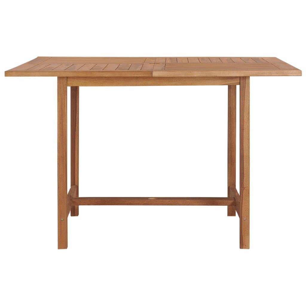 Amazon.com: HETFTJN Solid Teak Wood Patio Dining Table 43.3