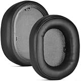 Set di 2 cuscinetti auricolari in poliuretano nero per cuffie Corsair HS55/HS65