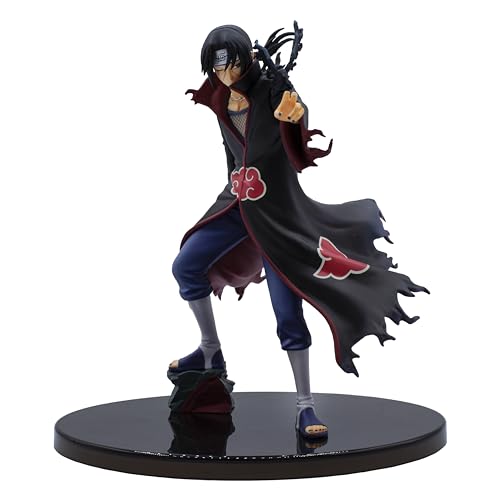 Banpresto Figura de Acción Itachi Uchiha Naruto Shippuden, Colosseum 7 cm BP88516 Multicolor