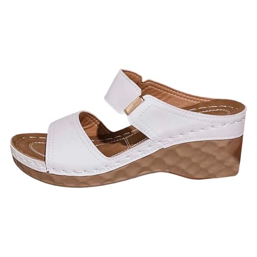 Mules à talons orthopédiques avec semelle antidérapante et imprimé léopard tendance