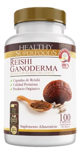 Biofarma, Reishi Ganoderma Puro Premium 100 Capsulas 500mg