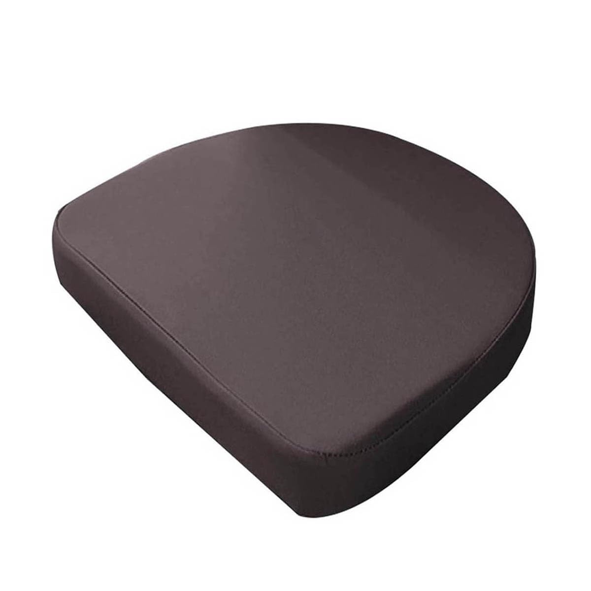 Waigg Kii Outdoor Garden Cushion U Shape Waterproof Seat Pad,Thick U-Shaped Chair Seat Cushions Pad for Home Garden Office Indoor Outdoor (48 * 48 * 5cm,Coffee)