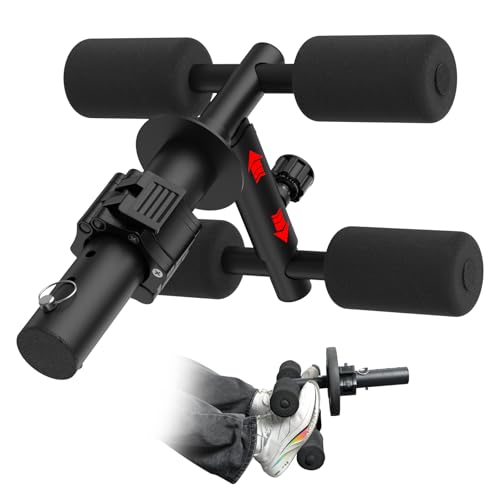 Adjustable Tib Bar, Tibialis Trainer, Tibia Dorsi Calf Raise Machine, Knees Over Toes Equipment for Strengthening Calve, Shin & Ankle, Leg Workout, Fit 2' Weight Plates & All Shoe Size