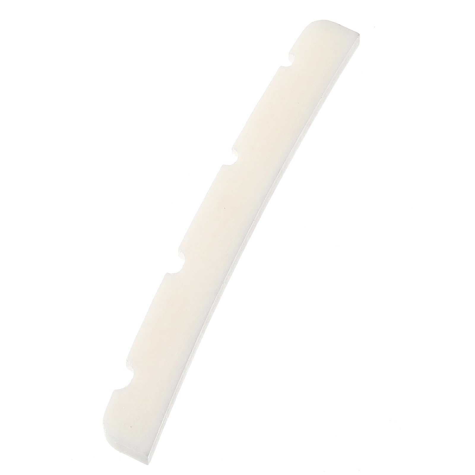 Guitare En Pieces Briny River Lot De 5 Sillets Vierges En Os écru 86 X 11 X 3,7 Mm Pour Guitares Folk Et Guitares Electriques Sillet Guitare