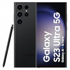 Samsung Galaxy S23 Ultra 5G AI Smartphone (Phantom Black, 12GB, 256GB Storage)