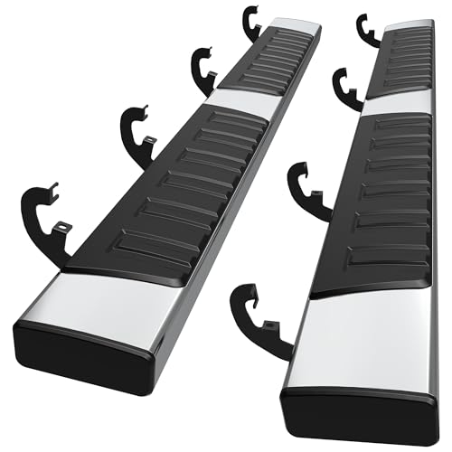 Estribos laterales acero inoxidable para Chevy Silverado