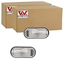 BandelOne enthält 2X Van Wezel Blinker Weiß Seitenblinker vorne Beidseitig passend für