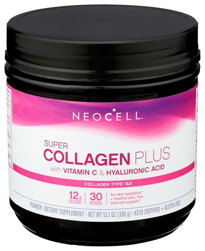 NeoCell Super Collagen Peptides 13.7oz – Grass-Fed Bovine with Vitamin C & Hyaluronic Acid — view 4