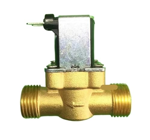 Électrovanne laiton G1/2 36V normalement fermée vanne magnétique eau - 2