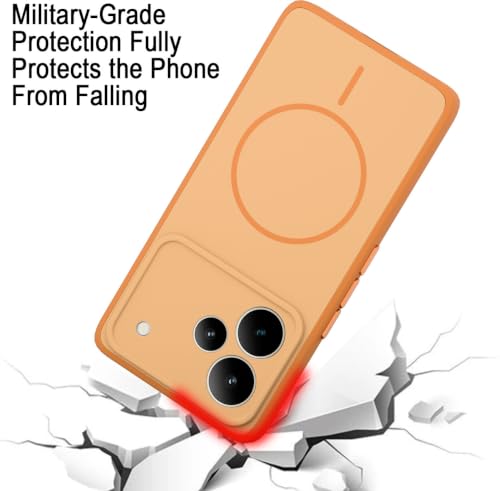 Doyen Creations Ultra Slim-Fit Back Cover for Realme P4, Orange - Image 5