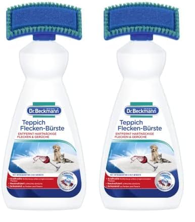 Dr. Beckmann - Cepillo para manches de alfombra, 650 ml, 1 unidad (Paquete de 2)