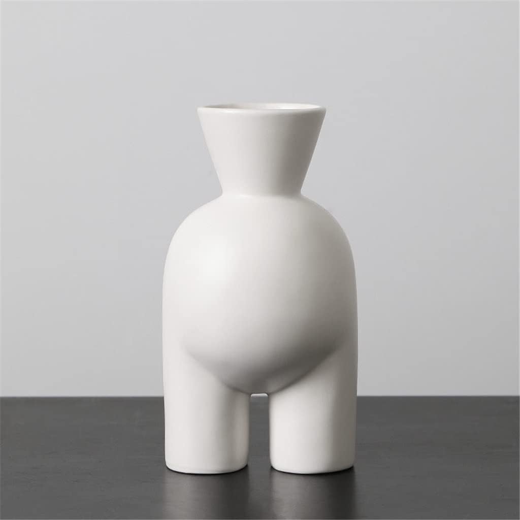 Vase Desktop Creative Ceramic Flower Pot Decoration Arrangement Beautiful Room Desk