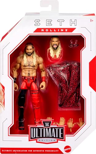 Figura WWE Ultimate Edition Seth Rollins de Mattel coleccionable 2