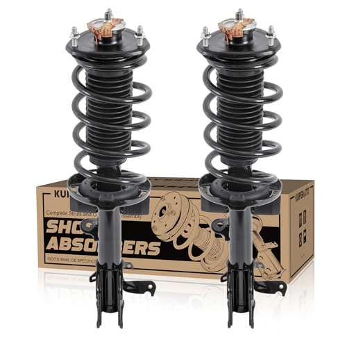 KUIPERAUTO Front Pair Complete Struts Assembly Coil Spring 172561 Compatible with 2011-2012 Honda Odyssey Replace 172560