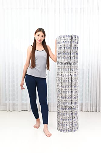 Image of Leewadee Extra Wide Thai Roll Mat 75 x 57 inches Kapok Firm