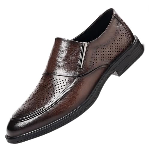 YZABEL Men's Formal Shoes Casual Business Oxford Derby Leather Shoes Fashion Slip-On Men Loafers Flats Breathable Sport Outdoor Footwear
