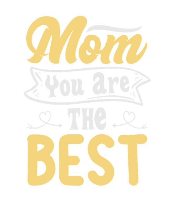 Poster Mom You Are The Best 01 Canvas A2 : décoration murale citation motivante