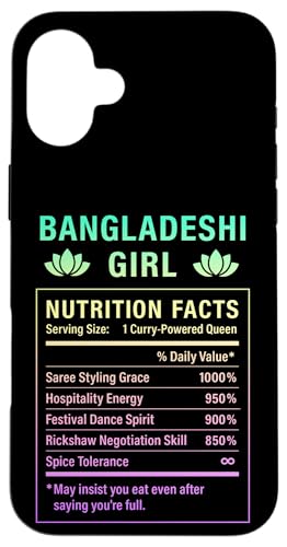 バングラデシュのルーツを持つバングラデシュの女の子が誇りに思う女性たち。 スマホケース iPhone 16 Plus 用