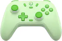 GameSir Nova Lite Controle Bluetooth e Sem Fio 2.4G para PC Windows, Celular Android iPhone, Nintendo Switch e Steam Deck, Gamepad com Hall Effect Anti-Drift, Turbo, Vibração, Dongle USB - Verde