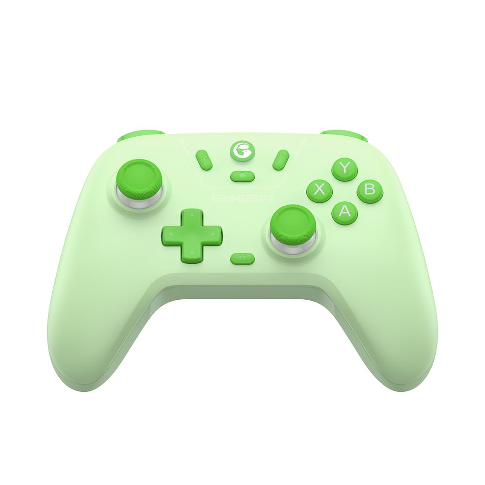 GameSir Nova Lite Controller for PC, Steam, Switch, iOS and Android devices, Wireless Gaming Gamepad with Hall Effect Joysticks, Turbo Function (Green)