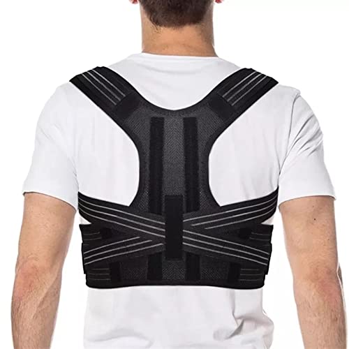 Correcteur de posture et santé du dos : sangle épaule unisexe XXL pour relaxation