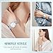 ROMISBABA Reloj de Pulsera para Mujer con Correa de PU Resistente al Agua Diseño Minimalista y Movimiento de Cuarzo Preciso Elegante y Clásico para Uso Diario Imagen de ROMISBABA Reloj de Pulsera para Mujer con Correa de PU Resistente al Agua Diseño Minimalista y Movimiento de Cuarzo Preciso Elegante y Clásico para Uso Diario