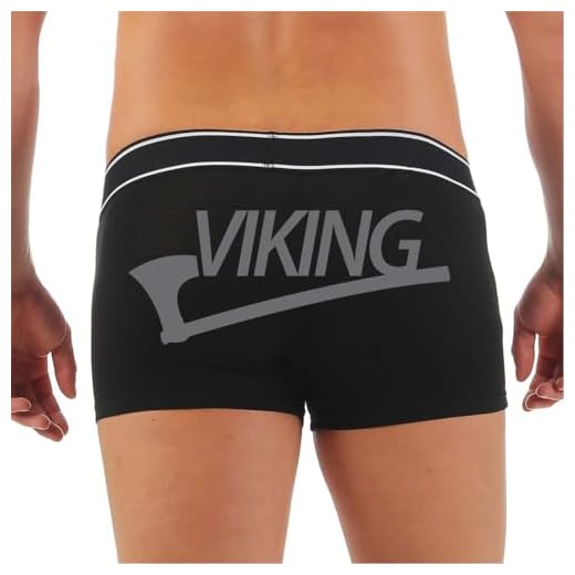 No Fight No Glory Männer Boxershort Viking Axt Wikinger Vikings Valhalla Motive Grösse S bis 5XL
