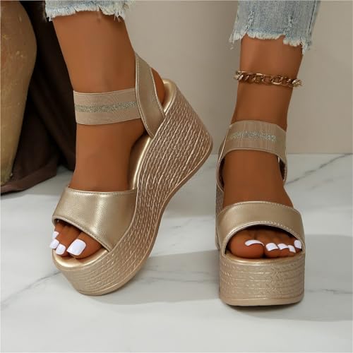 Women Sandals Fashion Wedges Flip Flop Platform Sandals Women Lightweight Comfortable Shoes For Women3