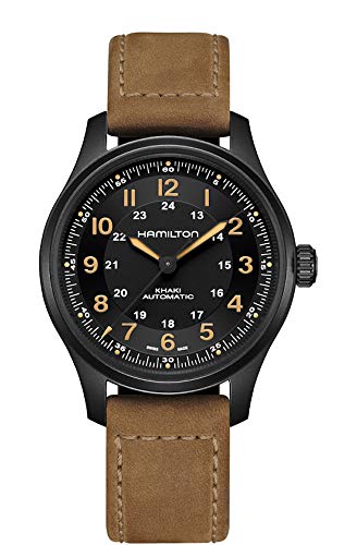 Hamilton Khaki Field Automatic Black Dial Mens Watch H70665533