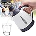 Smowfes 12V Car Kettle & Water Heater - Battery Powered Coffee Maker with Auto Shut-Off, Portable Electric Kettle for Truck RV Travel, Fast Boiling 12V Car Kettle Water Boiler for Tea/Coffee
