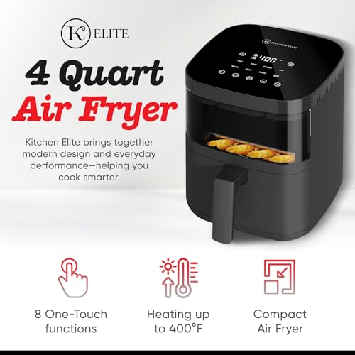 Kitchen Elite Digital Air Fryer Oven KE-AF-115-4QT-AMZ の商品画像 4