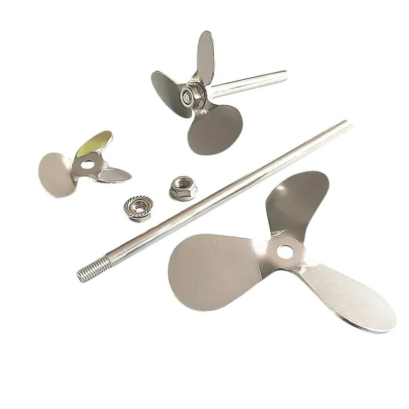 1 stücke Labor Edelstahl DIA 40mm Bis 120mm Drei Klinge Propeller Rühren Dispergierstab mit Mutter Klinge und Stange Separat Wählen(Length 500mm Rod)