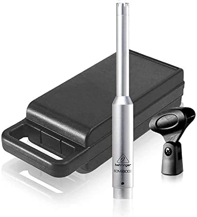 Behringer ECM8000 Ultra-Linear Measurement Condenser Microphone, Silver