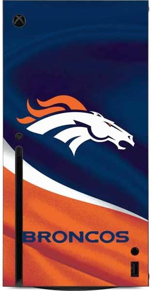 Skinit Decal Gaming Skin Compatible with Xbox Series X Console - Officially Licensed NFL Denver Broncos Design
