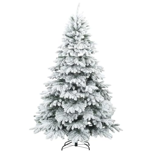 Árbol de Navidad artificial estable de 180 cm con luces LED USB fijas 5