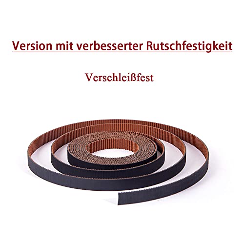 Image of 5M GT2 Timing Belt, Upgrade Non-Slip Version, Width 6mm, Fit for 3D Printer and Most Belt Driven Printers