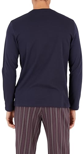 Emporio Armani Men's Patterned Logoband Long Pajamas3