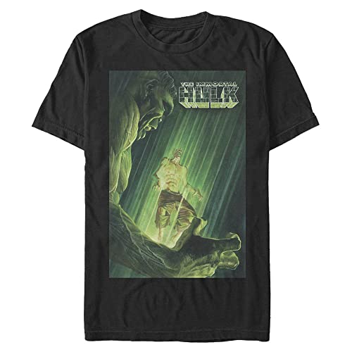 T-shirt Hulk Marvel homme 4XL noir vêtement grande taille coupe confortable