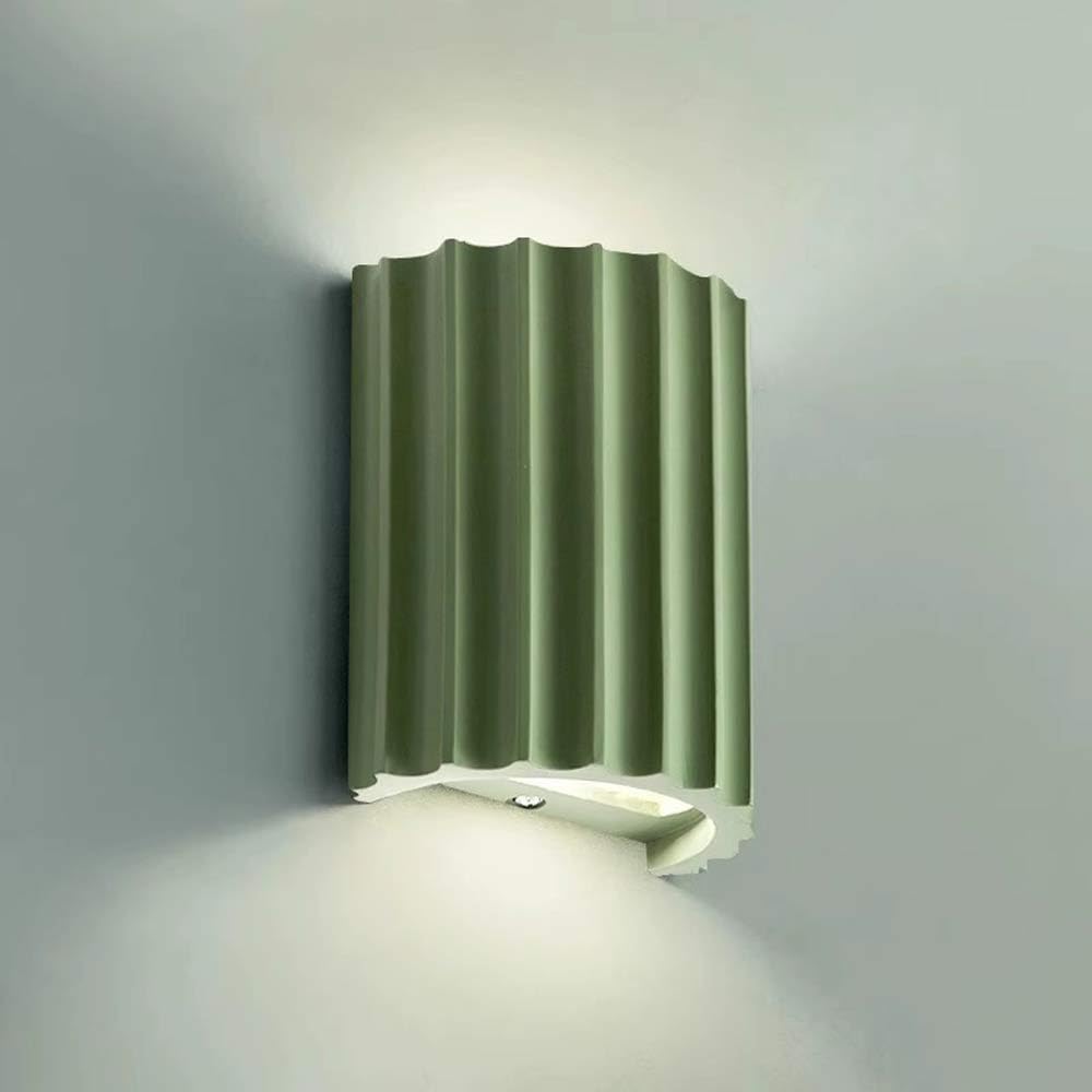 Aplique de pared LED para porche cubierto y fondo de dormitorio con luz decorativa moderna