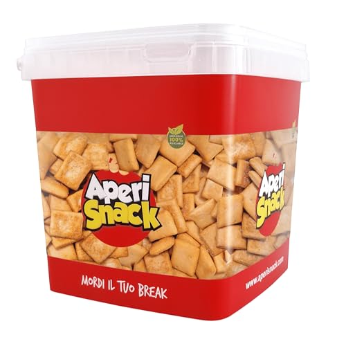 Aperisnack® - AP01.010.04 - Rustichelle gusto Bacon Secchiello Large da 1200g