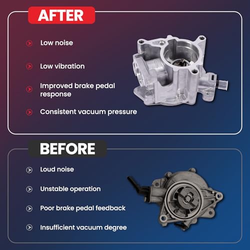 Bomba de vacío MOCA VCP152 para Audi 2015-2018 Q3 Q3 Quattro 2.0L y Volkswagen 2012-2017 CC 2.0L, Tiguan 2015-2017 2.0L, Eos 2012-2016 2.0L miniatura 5