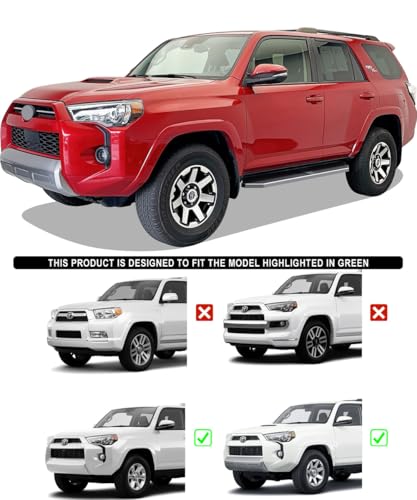 Estribos laterales de acero inoxidable Tuxtreme para Toyota 4Runner miniatura 2